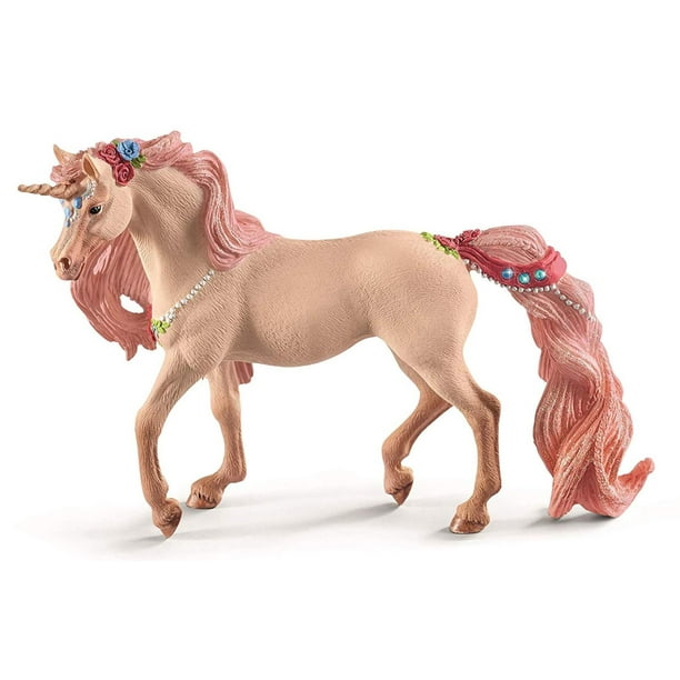 Multicolor Schleich Decorated Unicorn Mare Toy 